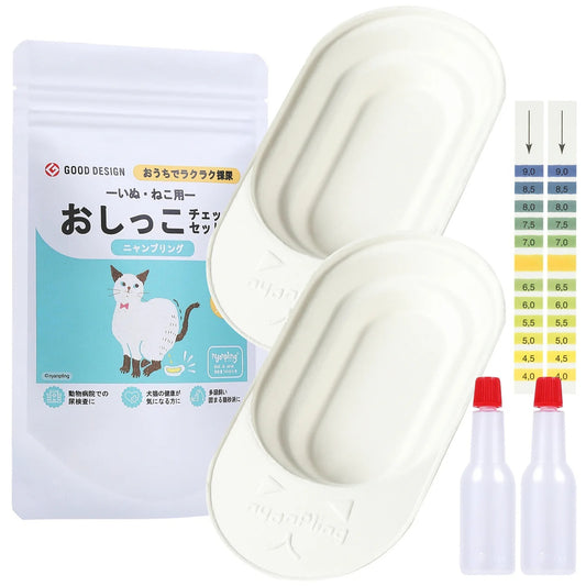 【尿提出用スポイト・ｐH試験紙付き】犬猫用おしっこチェックセット nyanpling®