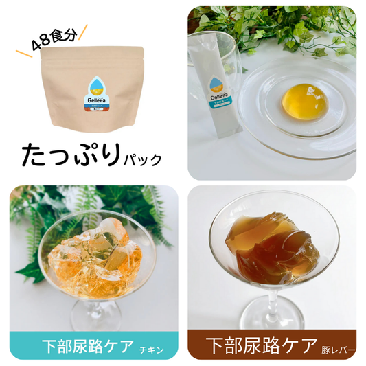 ジュレッタPlus+（下部尿路ケア）たっぷりパック【2種のフレーバーから1つ選択】